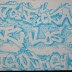 Alphabet Graffiti Sketches With Blue Ink