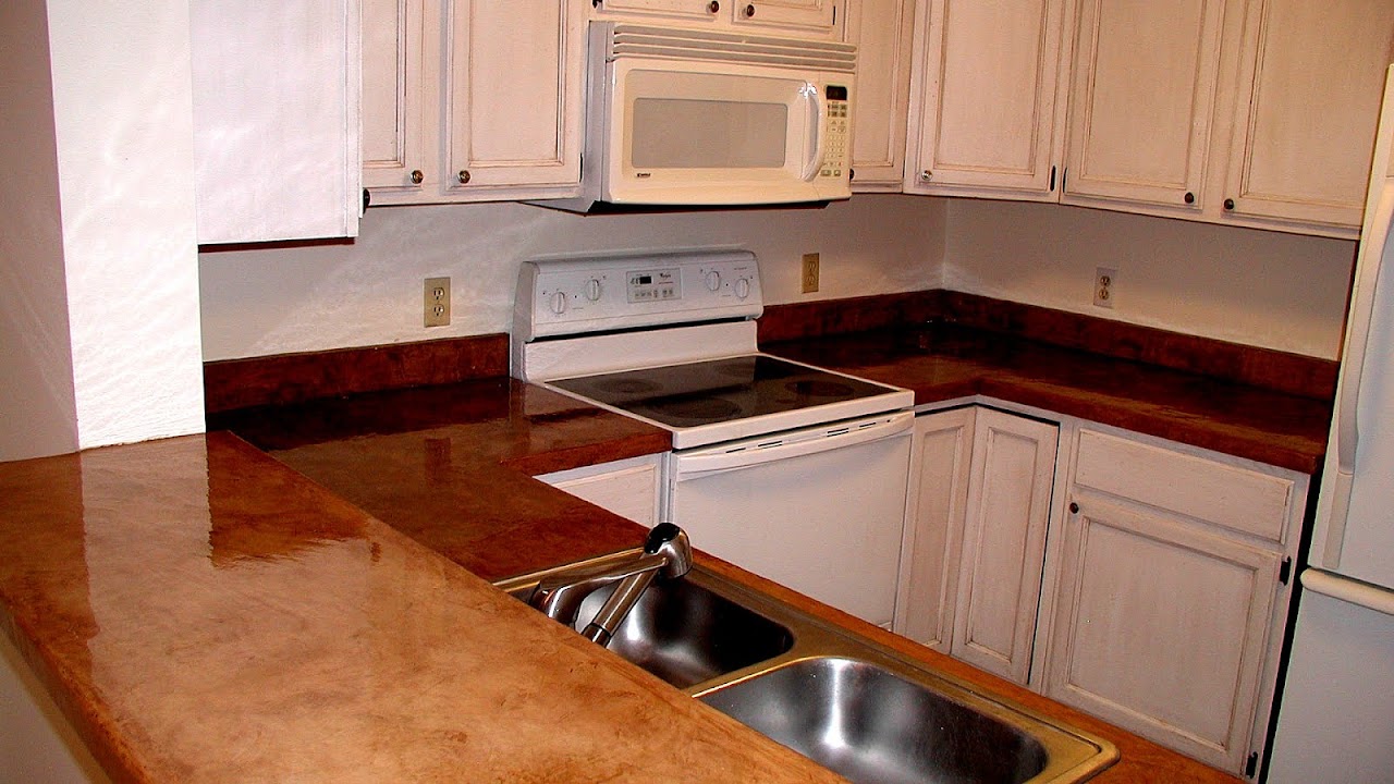 Concrete Overlay Countertops Diy