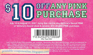 Free Printable Victoria's Secret Coupons