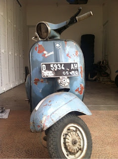  Vespa  Super 71 Kepala Bulet Cat  Ori BINTARO LAPAK 