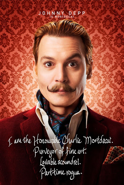 Johnny Depp as Mortdecai