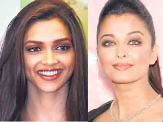 Aishwarya Rai and Deepika Padukone