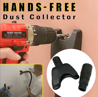 Hands-Free Dust Collector Universial Electric Drill Dust Vacuum Suction Collector