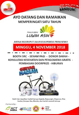 Sampoerna Retail Community (SRC)-ACT Jadwalkan Pelayanan Kesehatan di Nggruput Pringsewu