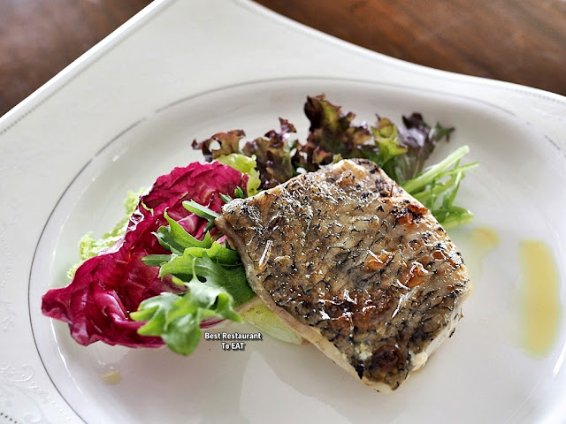 PASSIONE RISTORANTE ITALIANO Menu - Branzino Alla Griglia  - Grilled Marinated Seabass Fillet