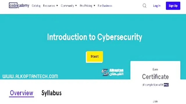 كورسات الكمبيوتر والشبكات  - Introduction to security