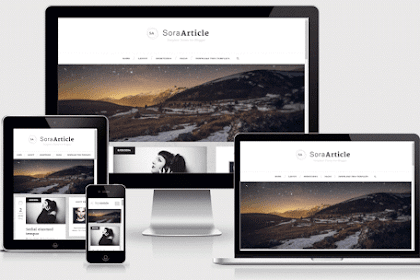 Sora Article - Responsive Blogger Template