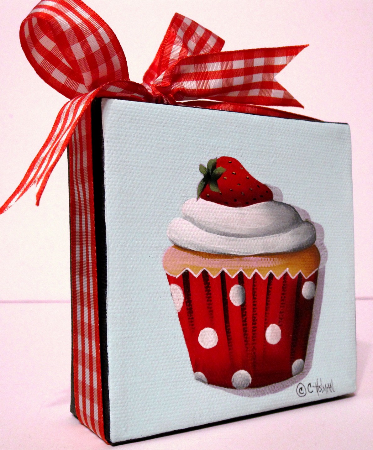 Strawberry Shortcake Cupcake Painting and Evening in Madrid