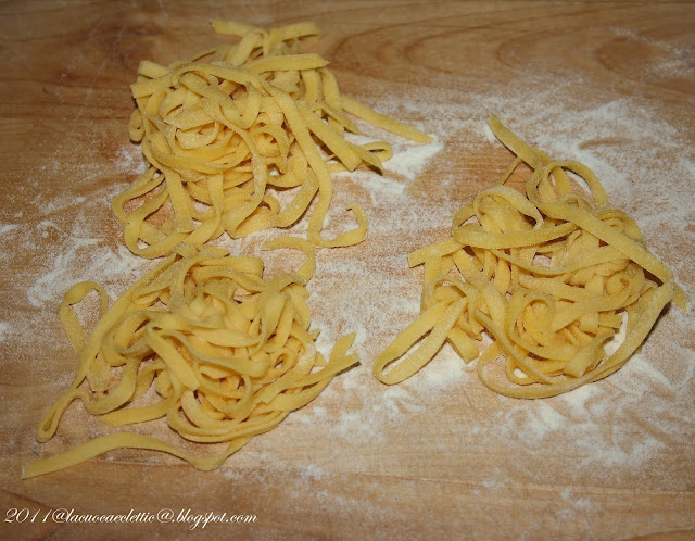 Spaghetti alla chitarra con ragù di lonza