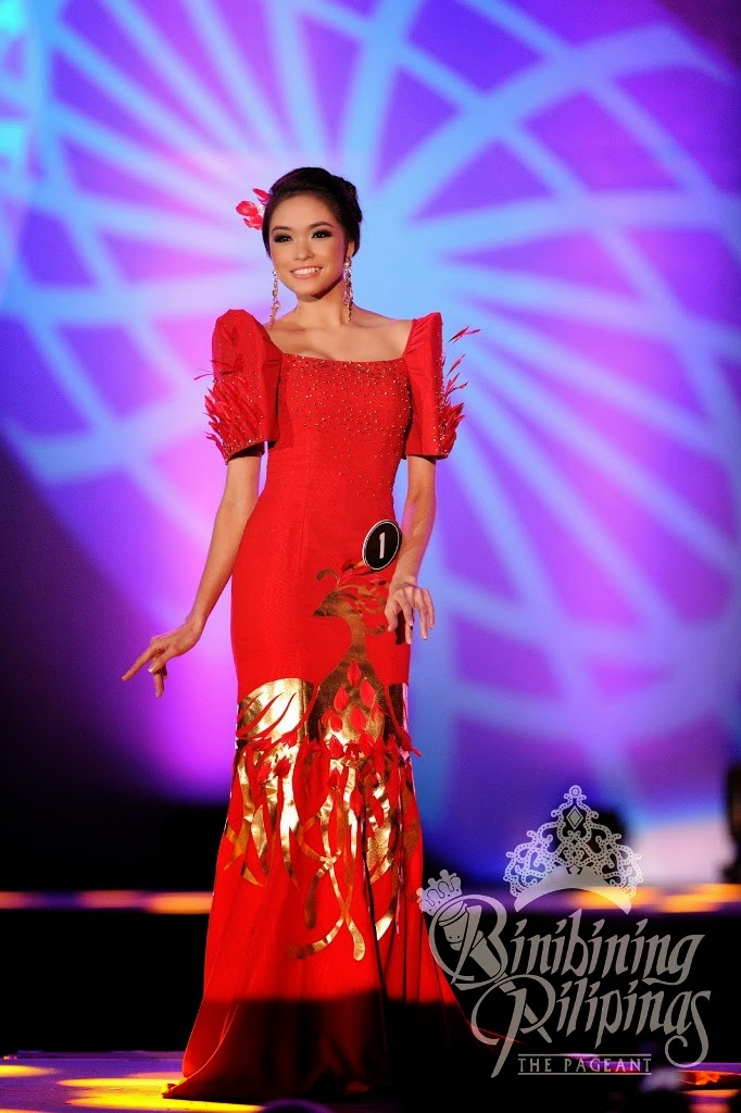 Binibining Pilipinas 2014 Candidates in their National Costumes