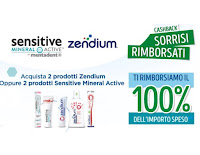 Promozione con Cashback  : con Zendium e Mentadent ricevi il rimborso del 100%