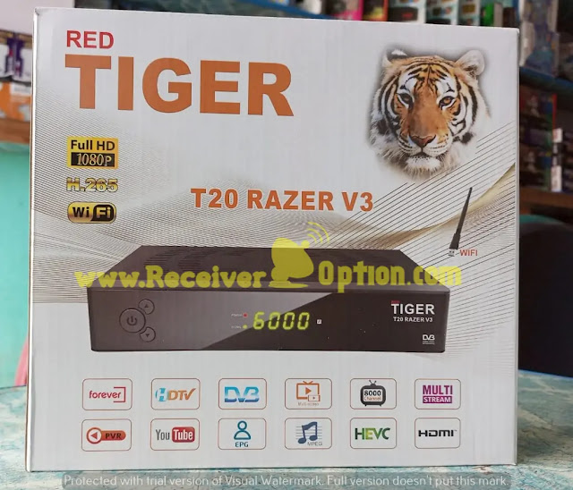 TIGER T20 RAZER V3 DOLBY HD RECEIVER NEW SOFTWARE V1.01 JANUARY 03 2023