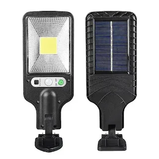 LED Solar Flood Light Motion Sensor Security Spot Wall Street Yard Outdoor Lamp 30COB hown - store