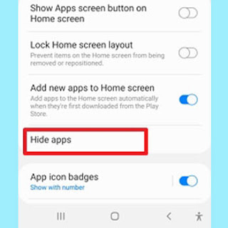 Cara Menyembunyikan Aplikasi di HP Android