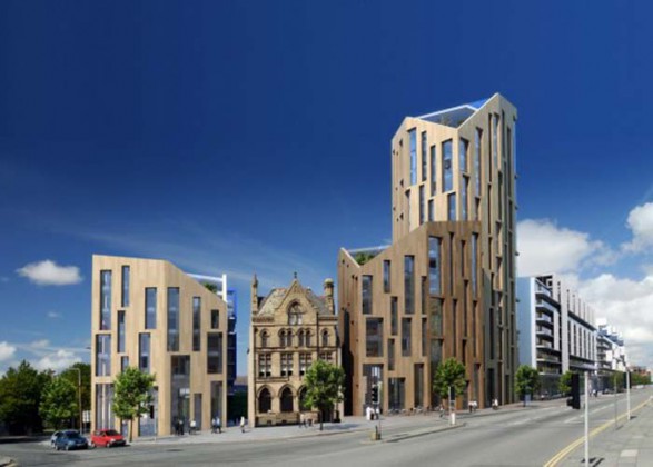 Architectural Design of Urban Building in Liverpool