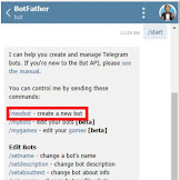 Cara Membuat Menu Bot Telegram