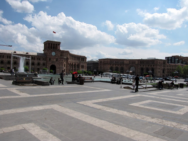 Armenia, Yerevan - plaza de la República