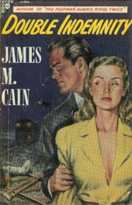 I love these old pulp covers.  Check out how the dame is seething with evil-ness