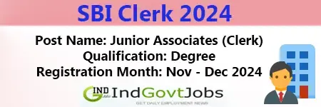 SBI Clerk 2024