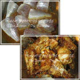 Red Snapper / Sankara - Dry Gravy Fish Fry