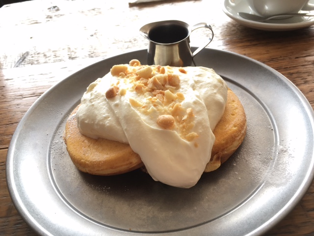 旧 はらぺこだより The Most Coffeeでパンケーキとバーガー 仙台駅前