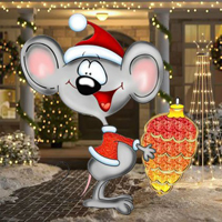 BIG Christmas Rat Escape