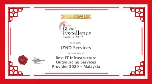 iZND Services - Global Excellence Awards 2019