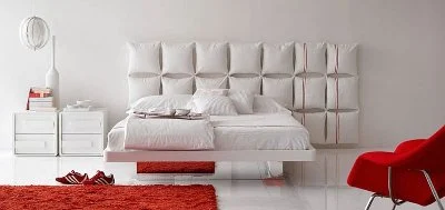 CABECERO CON ALMOHADILLAS CABECERA DE COJINES CABECERO DE ALMOHADAS HEADBOARD PILLOW