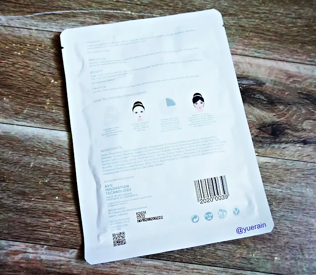 Avoskin Miraculous Refining AHA BHA PHA Sheet Mask