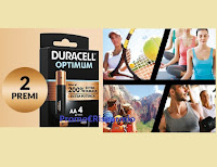 Promozione Duracell : in regalo 1 o 2 voucher svago