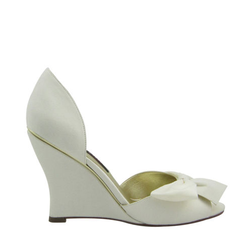 WEDDING SHOES Nina Brings You Wedges Posted by Janice EditorinChief