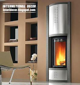 modern wall mounted fireplace design ideas, fireplace designs