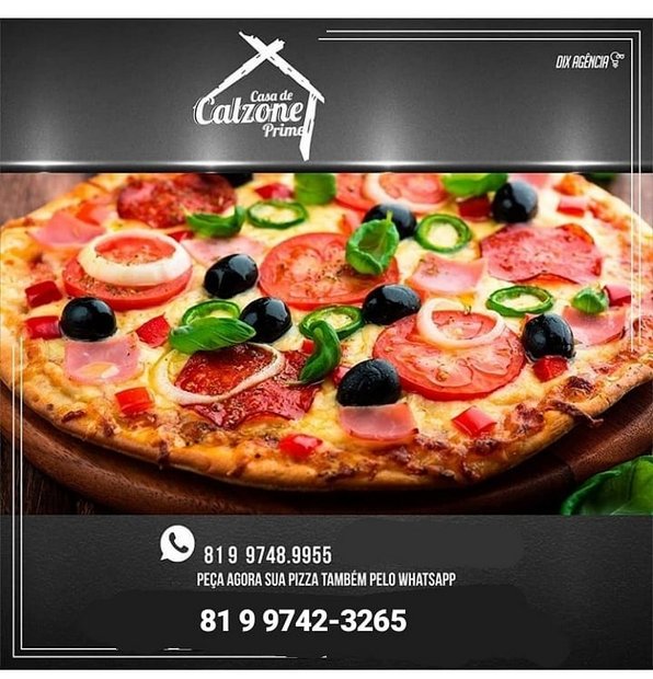 Casa de Calzone Prime pizzaria delivery