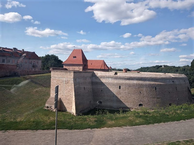 il bastione difensivo nelle mura di vilnius