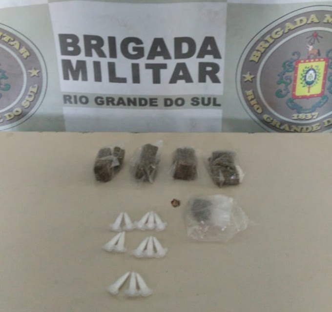 Adolescente é apreendido por tráfico de drogas no bairro Anair em Cachoeirinha