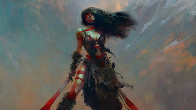 Barbarian Girl Fantasy