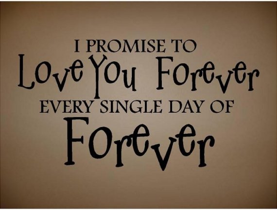 I Promise To Love You Quotes