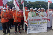 Warga LDII Ramaikan Karnaval Merdeka Toleransi di Lapangan Karebosi Makassar