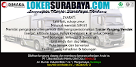 Loker Surabaya di PT. Tanjungsari Prima Sentosa (Rimasa) Oktober 2020
