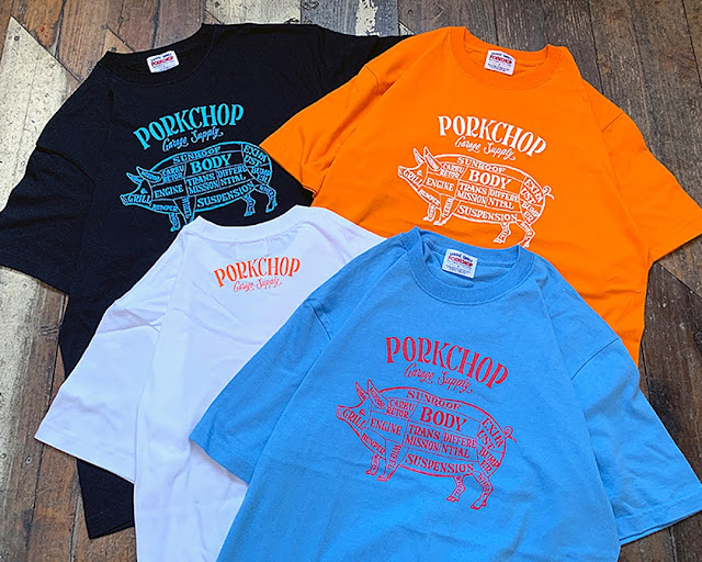 PORKCHOP ポークチョップ Tシャツ 通販 広島 正規 TRUMPSトランプス