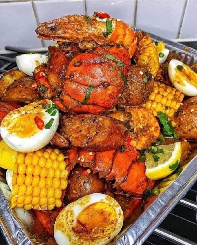 BOIL SEAFOOD IN GARLIC BUTTER