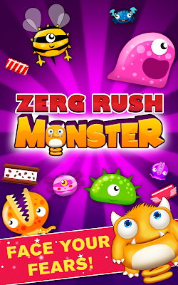 The android mobile game - Zerg Rush Monster