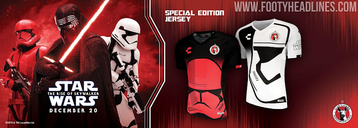 Xolos 19 Special Star Wars Kits Released Footy Headlines