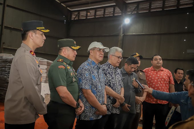 Forkopimda Kota Cimahi Tinjau Kesiapan Gudang Logistik KPU