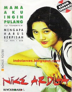Cover Album Nike Ardilla Mama Aku Ingin Pulang Tahun 1995
