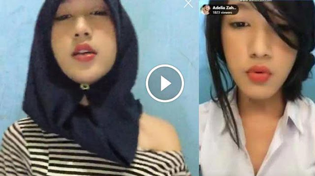 Adelia Zahra, Memakai Jilbab tapi Hobi Mengumbar Aurat