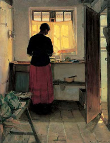 Image result for alone in kitchen paintings