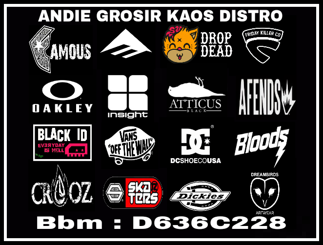 ANDIE GROSIR KAOS DISTRO TENTANG KAMI