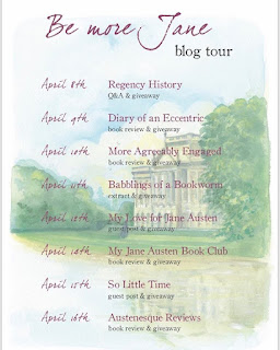 Be More Jane Blog Tour Schedule