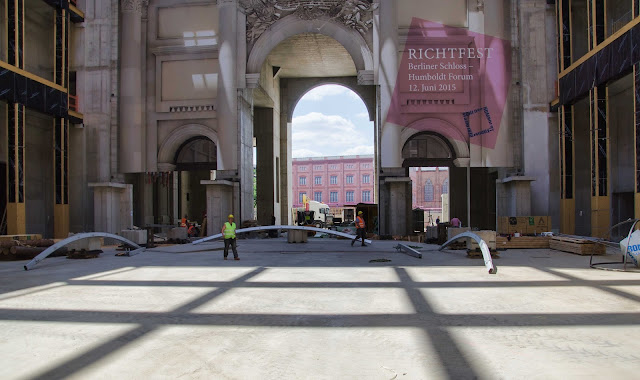 Baustelle Berliner Schloss, Stadtschloss, Schlossplatz, 10178 Berlin, 09.06.2015